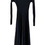 Petal and Pup  Alison Long Sleeve Maxi Dress - Black - Medium (New) Photo 6
