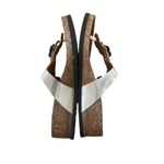 Birkenstock  Gizeh Thong Sandals Silver Women Size 6 Photo 5