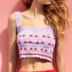ZARA Cherry  sweater tank Photo 2