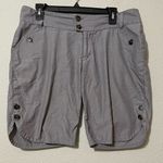 Merrell  Grey Casual Hiking Shorts Womens 8 Gorpcore Casual Outdoorsy Gray Photo 0
