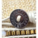 Victoria Emerson Gold & White Beaded Rhinestone Wrap Bracelet 23" Boho Casual Photo 4