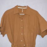 Free People OB977924 No Plans Romper in Brown Photo 3