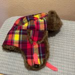 D&Y  Plaid Faux Fur Lined Trapper Hat Photo 1