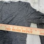 Athleta  Grey Knit V-Neck Long Sleeve Dress – Size XSP Petite – Knee Length Photo 7