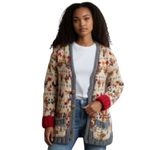 Anthropologie Sleeping On Snow Wool Blend Cardigan GUC Size S/P F227 Photo 7