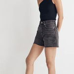 Madewell Relaxed Mid-Length Denim Shorts Bradbrook Wash Black NWT Size 33 Photo 0