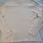 Talbots  womens silk blend creme turtleneck long sleeve sweater size Medium Photo 4