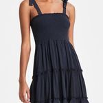 Miken NWT Black Juniors' Smocked Swim Cover Photo 0