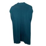 Chico's Janessa Long Sweater Vest Open Front Cardigan Goddess Green Size Small Photo 1