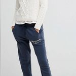 Abercrombie & Fitch Knitted Mockneck Sweater - Ivory - XS Photo 3