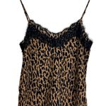BP  Camisole Womens S Leopard Lace Trim Y2K Mob Wife Core 90s Femme Fatale Photo 3