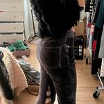 Anthropologie Cropped Grey Corduroy Pants Photo 2