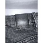 We The Free 26 Short Denim Skirt Black Distressed Boho Sexy 90s Fashion Photo 3