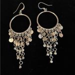 Silver chandelier style earrings Photo 1