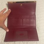 A New Day  burgundy wallet; in good condition Photo 1