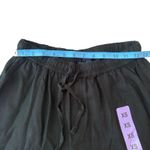 Splendid Wide Leg Lounge Pants NWT Drawstring Casual Comfy Black XS Photo 3