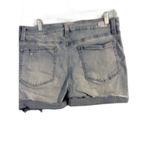 Seven 7 Frayed Hem Stretch Shorts Size 12 Distressed Photo 1
