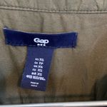 Gap  Dark Olive Long Sleeve Half Button Down Blouse. Size XSmall. EUC Photo 9