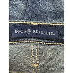 Rock & Republic Womens Jeans Distressed Medium Wash Cropped Capri Size 10 Photo 2