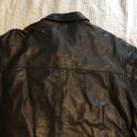 Cutter and Buck Vintage Black Leather Jacket Photo 4