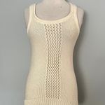 Wallace Cream White Knit Pullover sweater Vest Photo 0