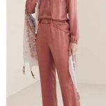 Soft Surroundings  Lumi Top in Marsala Tassel Tie Front Size Large Photo 0