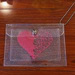 None Keychain Wallet- Hearts Photo 1