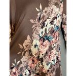 Cato Fall in love violet brown floral dress Photo 2