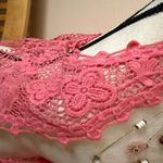 No Boundaries  Pink Crochet Vest Photo 1