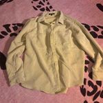 Velvet Heart Women’s Yellow Striped Shirt Photo 0
