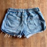 American Eagle  Easy Shortie Dreamy Drape Stretch Soft Denim Jean Shorts Size 6 Photo 3