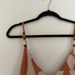 Dress Forum Boutique print orange and Cream Jumpsuit Photo 4