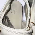 A New Day  White Braided Sporty Platform Sandals - NWT Photo 4