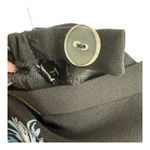 Jones New York Woman 14W Silk Floral Maxi Skirt Black Pink Blue Boho Cottagecore Photo 5