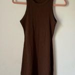 Meshki  Tina Ribbed Racerback Bodycon Dress Size M Classic Summer Photo 1