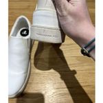 Thousand Fell Womens Size 9.5 Slip On Shoes White Navy Blue Detail Vegan Made Photo 7