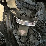 Victoria's Secret Victoria Secret Elegant Black Lace Bodysuit Photo 3