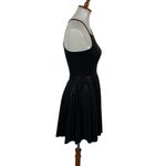 Blackmilk  Women’s Skater Dress Small Black Stretch Gothic Y2K Party Mini Photo 3