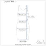 Vintage beaded fringe wiggle dress black Photo 1