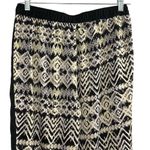 Princess Vera Wang Women's Geometric Lounge Pants Black Size L Size L Photo 8