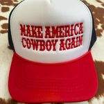 Make America Cowboy Again Trucker Hat Multiple Photo 0