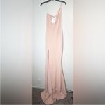 Nookie Pink One-Shoulder Maxi Dress NWT Photo 6