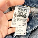 Levi's High Rise Ribcage Straight Ankle Denim Jeans Medium Wash Blue 27 Photo 5