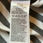 Banana Republic Gray White Striped Poplin Shirt Dress Womens Size Medium Tall Photo 7