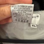 Adrianna Papell  Gray Beaded Silk Floral Evening Jacket Size XL Photo 6