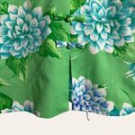 70’s Vintage Polynesian Casuals Green Floral Print Kimono Jacket Blouse Size 10 Photo 6