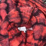 ZARA NWT KNIT TIE-DYE SWEATER - BLACK ORANGE Wool Blend TurtleNeck Photo 8