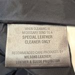 wilson's leather - Women's 100% Leather Jacket Full Zip Lined Slit Pockets Size M Photo 7