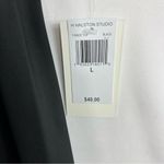 H by Halston HALSTON Women's Y Back Tank Top in Black NWT in Large Photo 3