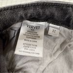 Velvet by Flying Monkey Cement High Rise Skinny Distressed Ripped Black Gray Size 32 Photo 2